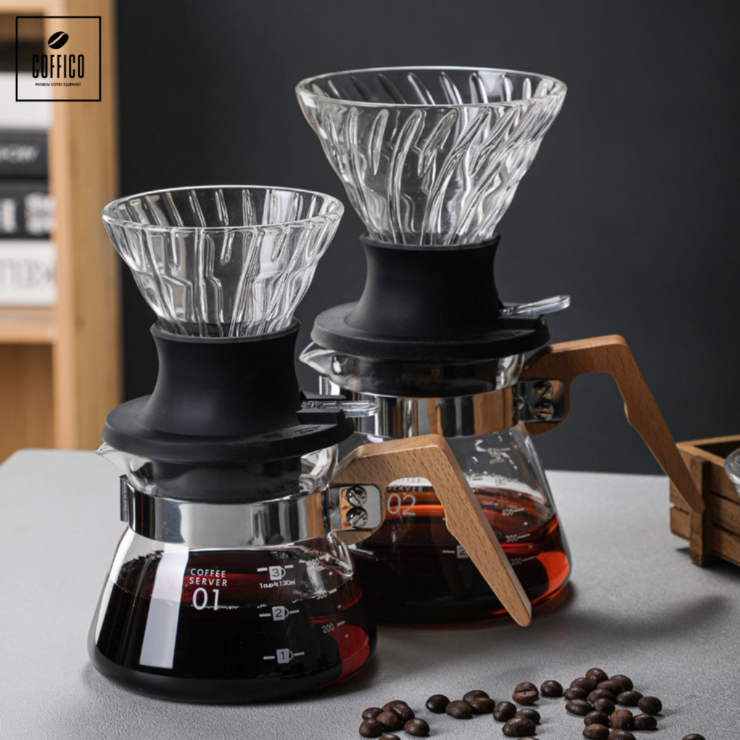 COFFICO® V60 SWITCH DRIPPER SET