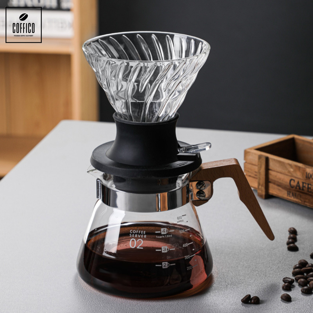 COFFICO® V60 SWITCH DRIPPER SET