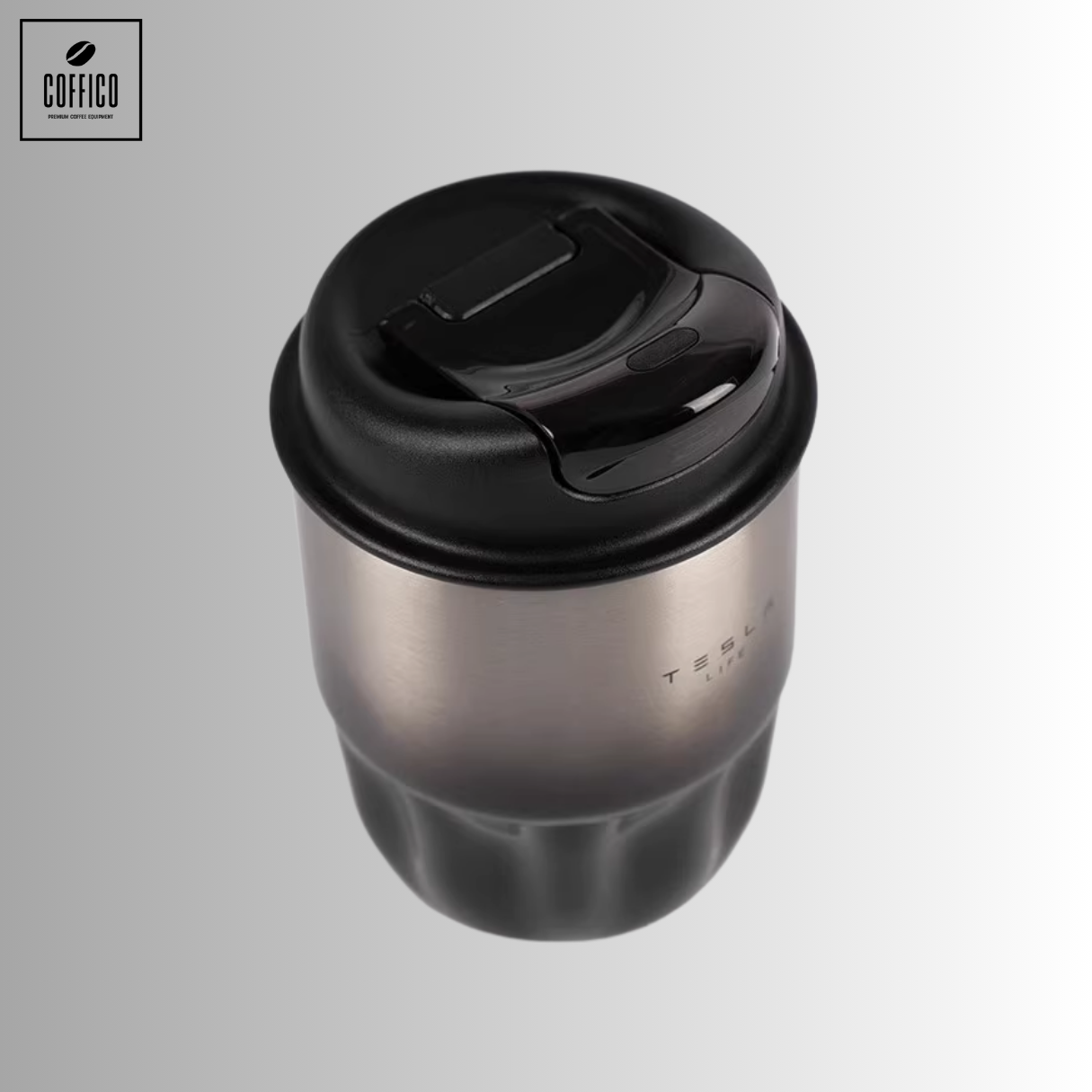 TESLA® DOUBLE-WALL STAINLESS STEEL TUMBLER