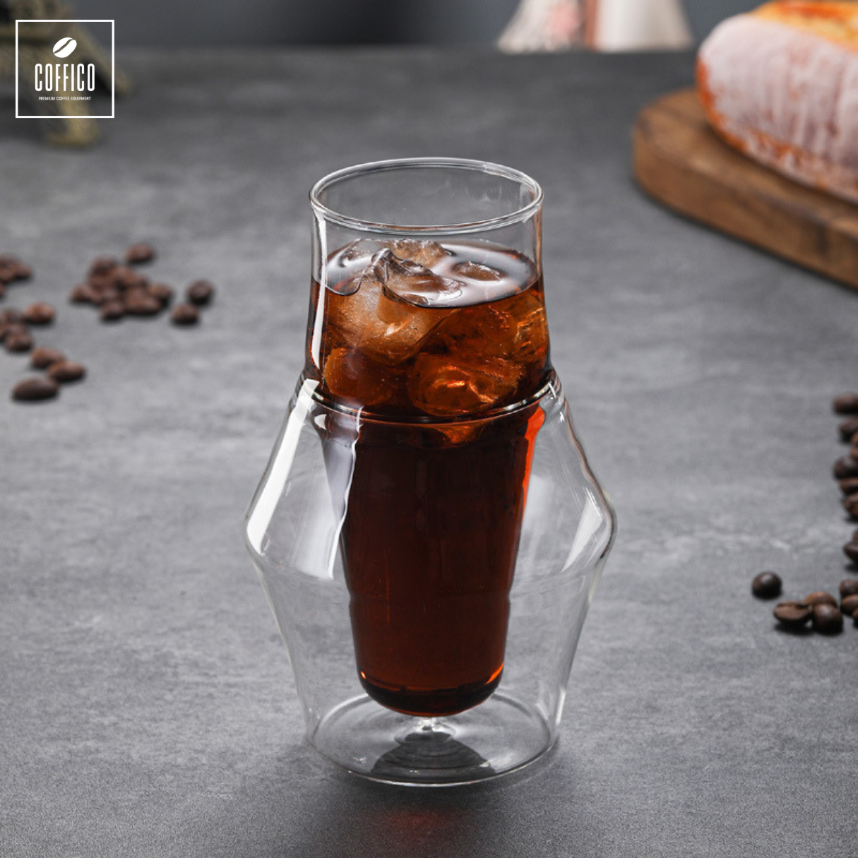 COFFICO® EQ INSULATED COFFEE GLASS