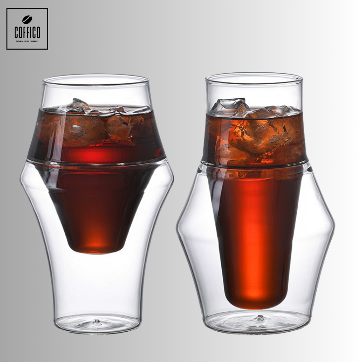 COFFICO® EQ INSULATED COFFEE GLASS