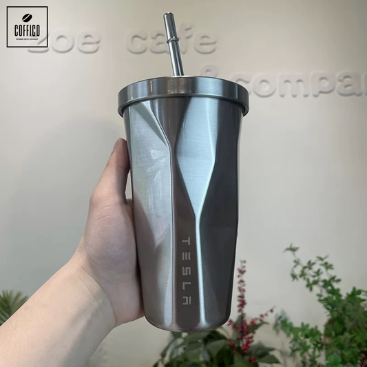 TESLA® STAINLESS STEEL TUMBLER