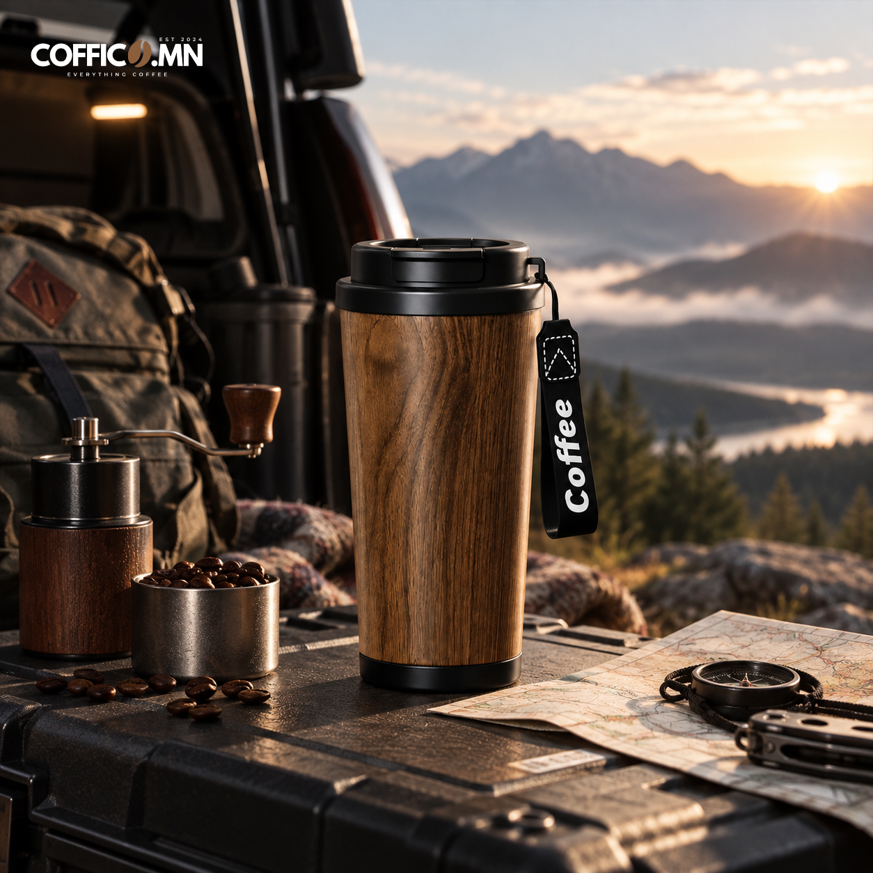 COFFICO® 550ml CLASSIC COFFEE TUMBLER