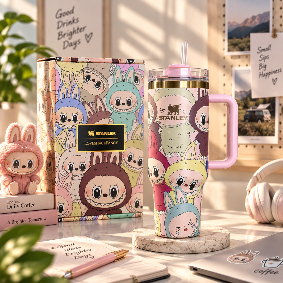 STANLEY x LOVESHACKFANCY LABUBU QUENCHER® 2.0 TUMBLER